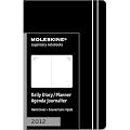 MOLESKINE �����X�L�� 2012�N �f�C���[�_�C�A���[ / �n�[�h�J�o�[�u���b�N / XS