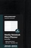 Moleskine 2011 18 Month Weekly Notebook Planner Black Hard Cover Pocket (Moleskine Srl)