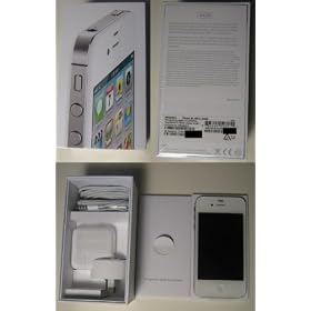 iPhone 4S ���K ���`�� SIM�t���[ 64GB �z���C�g