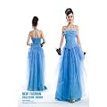 Hong Kong Ladies �����O�h���X HKL-LGF20967 Blue/White-O/S