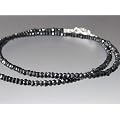 �y4mm/45cm�z����u���b�N�X�s�l�� �M�t�g������ �l�b�N���X �u���b�N�_�C���̋P���I�|�\�l���p �X�s�l��
