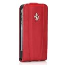 Ferrari GTレザーモデナフリップケースiPhone4 レッド