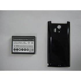 ARROWS X LTE F-05D ��e�ʃo�b�e���[ + ��p�w�ʃJ�o�[ (�u���[�u���b�N) 3400mAh