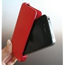dexim iPhone4S専用ケース牛皮製でがっちりエレガントにガード Hard Leather Case for iPhone 4s