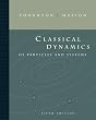 Classical Dynamics of Particles and Systems