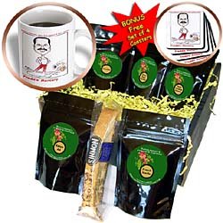  Londons Times Funny Music Cartoons - Freddie Mercury - Coffee Gift Baskets - Coffee Gift Basket