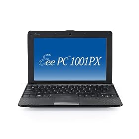 ASUS EEEPC1001PX 10.1�^�l�b�g�u�b�NPC 1001PX-BLACK Office�� Windows XP HOME���� �u���b�N EEEPC1001PX-BKM