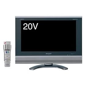 SHARP AQUOS 20V�^ �n��EBS�E110�xCS�f�W�^���n�C�r�W�����t���e���r LC-20AX6