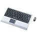 SANWA SUPPLY SKB-WLTP01SV 2.4G���C�����X�^�b�`�p�b�h�t�L�[�{�[�h