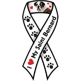 �yAnimalsINK.com�z���{���^�}�O�l�b�g�w�Z���g�o�[�i�[�h��D���xSaint Bernard - I Love My