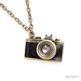 �y�܂�Ŗ{���̃J�����z�ו��܂ł�����肢���ς� �A���e�B�[�N �J���� �l�b�N���X(�u���b�N�J���[)