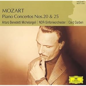 【クリックで詳細表示】モーツァルト：ピアノ協奏曲第20番＆第25番