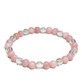 �V�h��̑� 6mm�� �s���N�I�p�[���E����(�N���X�^��)�u���X���b�g ������17.5cm (���f�B�[�XL�T�C�Y) /10���̒a����/�V�R��/�p���[�X�g�[��/�u���X���b�g/