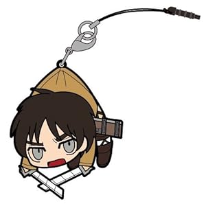 進撃の巨人 エレンつままれストラップ