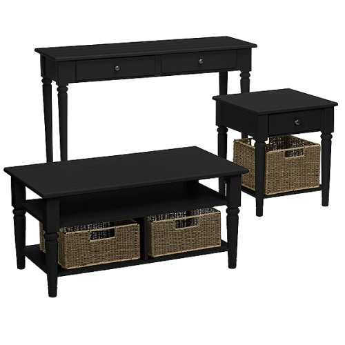  South Hampton Table Collection - Black