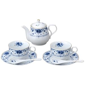 【クリックで詳細表示】ジョバンニバレンチノ セルリアンブルー ティーフォーツーセット