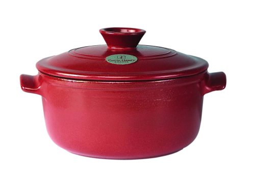  Emile Henry - 614540 - Cocotte - En Céramique Émaillée - Diamètre 24 Cm - Contenance 4 L