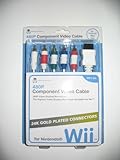  Premium Gold Plated Connector Wii Component Cable