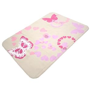 【クリックで詳細表示】洗えるマイクロプリントラグ HWテフテフ (ベージュ 90x130) 117-89808