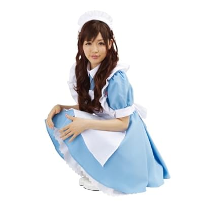 不思議の国のアリス風メイド服　AKIBAメイドダブルカチューシャ/郵便局留可