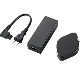 ELECOM ���掮AC�A�_�v�^ Panasonic�p 16V ACDC-PA1665BKMB