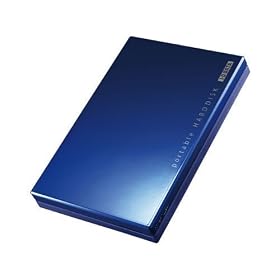 I-O DATA USB2.0/1.1�ڑ� �O�t�|�[�^�u���n�[�h�f�B�X�N�u�J�N�����v�I���G���g�u���[ 1TB HDPC-AU1.0BLB