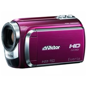 ���{�r�N�^�[ 60GB�n�[�h�f�B�X�N���[�r�[(���b�h) GZ-HD300-R