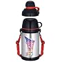 THERMOS �^��f�M2�E�F�C�{�g�� 0.6L/0.62L �X�e�����X�u���b�N FEF-600W SBK