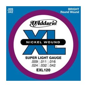 D'addario EXL120 �_�_���I �G���L�M�^�[��