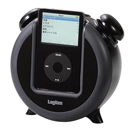 ELECOM iPod Dock�Ή��A���[���T�E���h�V�X�e��(�u���b�N) LDS-IALARMBK