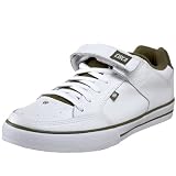  C1RCA Men's 205 Vulc Skateboard Shoe,Army Green/White,8.5 M US
