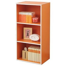 �R�P(YAMAZEN) 3�i�J���[�{�b�N�X �I�����W GCB-3(OR)