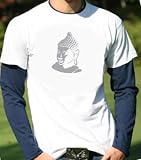  Buddha Buddhist SHIRT-IN-SHIRT Inner Peace Long Sleeve T-shirt