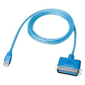 ELECOM UC-PBB(USB to �p�������v�����^�P�[�u��) 1.8m
