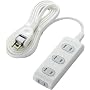 ELECOM �ق���V���b�^�[�^�b�v 2P4�� 3.0m T-ST2430T