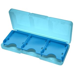 【クリックでお店のこの商品のページへ】CYBER・マルチカードケース6 (3DS用) クリアブルー