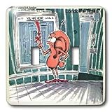  Londons Times Funny Music Cartoons - You Are Hear - Light Switch Covers - double toggle switch