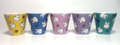 となりのトトロ 九谷焼おちょこ 5個セット