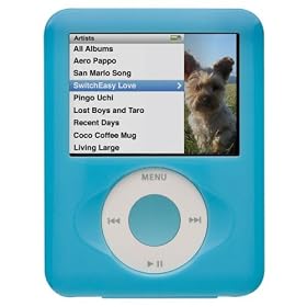 Pleiades Biscuits for iPod nano 3G/Pastel Blue SE-BS-BL