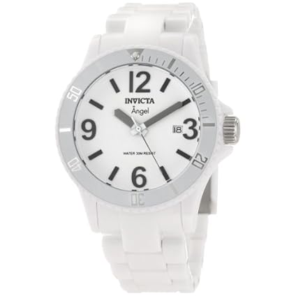 Invicta Womens 1207 Angel White Dial