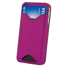 Case-Mate iPhone4 ��p �J�[�h�z���_�[�t�n�[�h�P�[�X ID Case �}�b�g�E�z�b�g�E�s���N CM011682