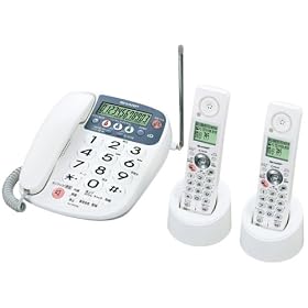 SHARP �R�[�h���X�d�b�@ �q�@2��^�C�v CJ-V313W