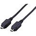 ELECOM IEEE1394[4pin-4pin]�P�[�u�� 2.0m �u���b�N IE-442BK