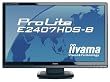 iiyama 23.6�C���`���C�h�t���f�B�X�v���C 1920�~1080(�t��HD1080P)�Ή� 3�n�����͑��� �}�[�x���u���b�N PLE2407HDS-B1