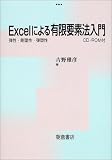 Excel�ɂ��L���v�f�@����\�e���E���Y���E�e�Y��