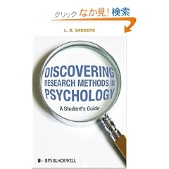 Discovering Research Methods in Psychology: A Student's Guide (BPS Textbooks in Psychology)