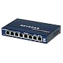 NETGEAR GS108A 8�|�[�g 1000Mbps �M�K�r�b�g�X�C�b�`���O�n�u
