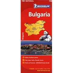 Michelin Bulgaria / Michelin Bulgarie (Michelin Maps)