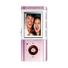 [�A�E�g���b�g] Creative �������[����v���C�� MuVo Vidz 512MB �s���N���f�� CMVVD512-PK-OL