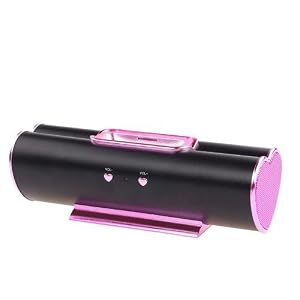 Brighton iPhone・iPod用 ハート形スピーカー Angel Heart Speaker ブラック BI-SPHEART/BK